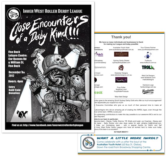IWRDL friends & family bout programme