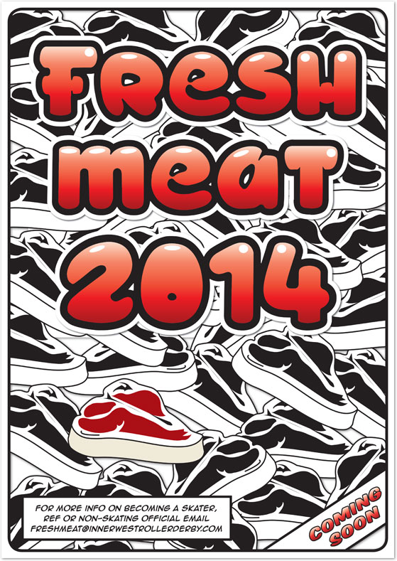 IWRDL fresh meat promo poster 2014