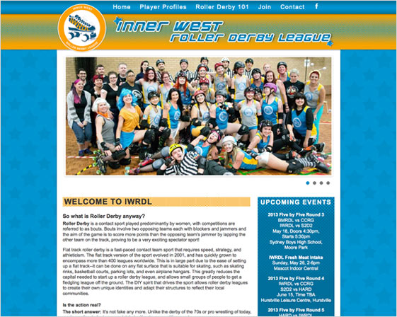 Inner West Roller Derby League website