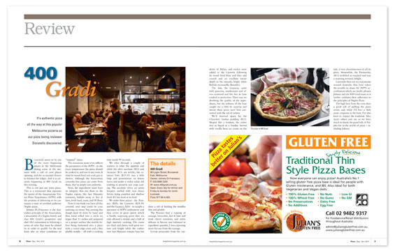 Hospitality Pizza Magazine