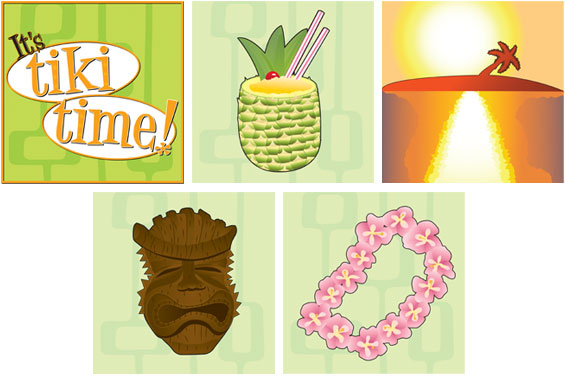 It's Tiki Time! game concept
